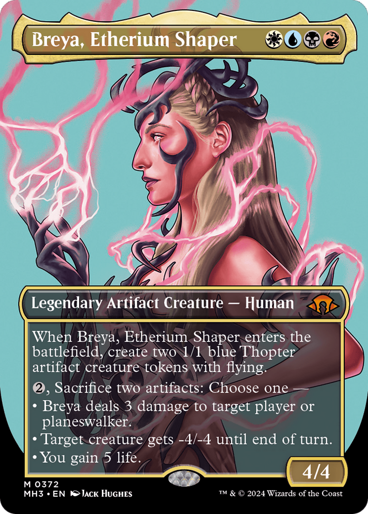 Breya, Etherium Shaper (Borderless) [Modern Horizons 3] - Trinity Hobby