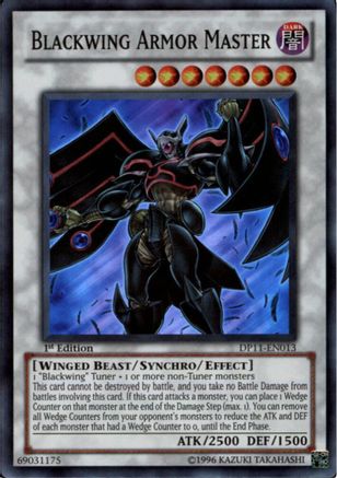 Blackwing Armor Master [DP11-EN013] Super Rare - Trinity Hobby