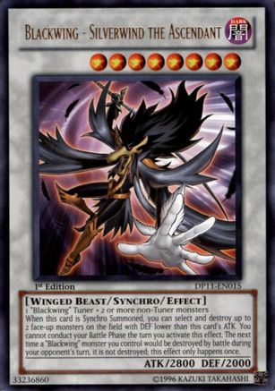 Blackwing - Silverwind the Ascendant [DP11-EN015] Rare - Trinity Hobby