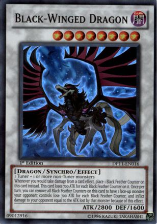 Black-Winged Dragon [DP11-EN016] Super Rare - Trinity Hobby