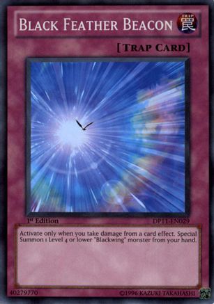 Black Feather Beacon [DP11-EN029] Super Rare - Trinity Hobby