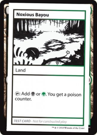 Noxious Bayou (2021 Edition) [Mystery Booster Playtest Cards] - Trinity Hobby