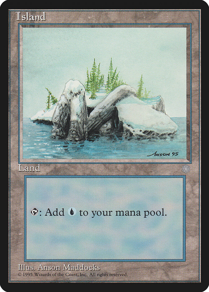 Island (Signature on Right) [Ice Age] - Trinity Hobby