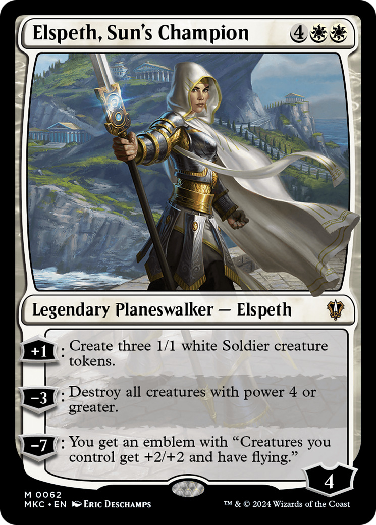 Elspeth, Sun's Champion [Murders at Karlov Manor Commander] - Trinity Hobby