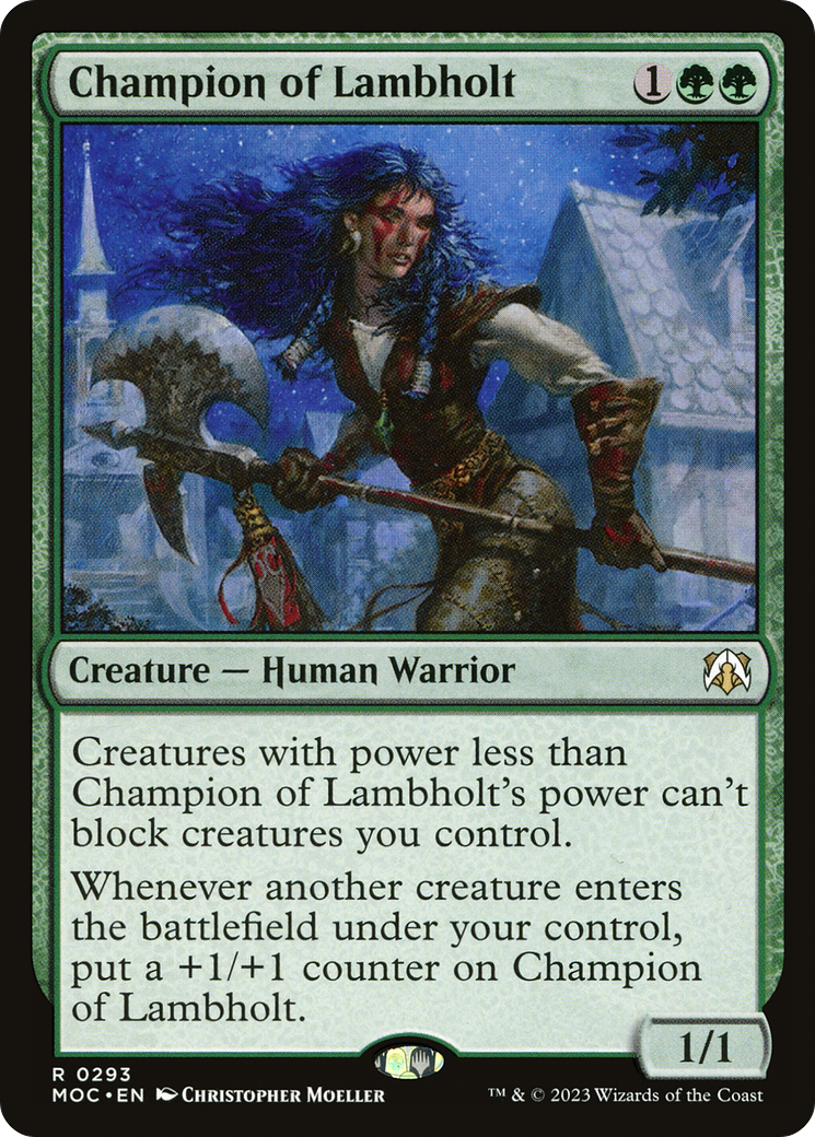 Champion of Lambholt [March of the Machine Commander] - Trinity Hobby