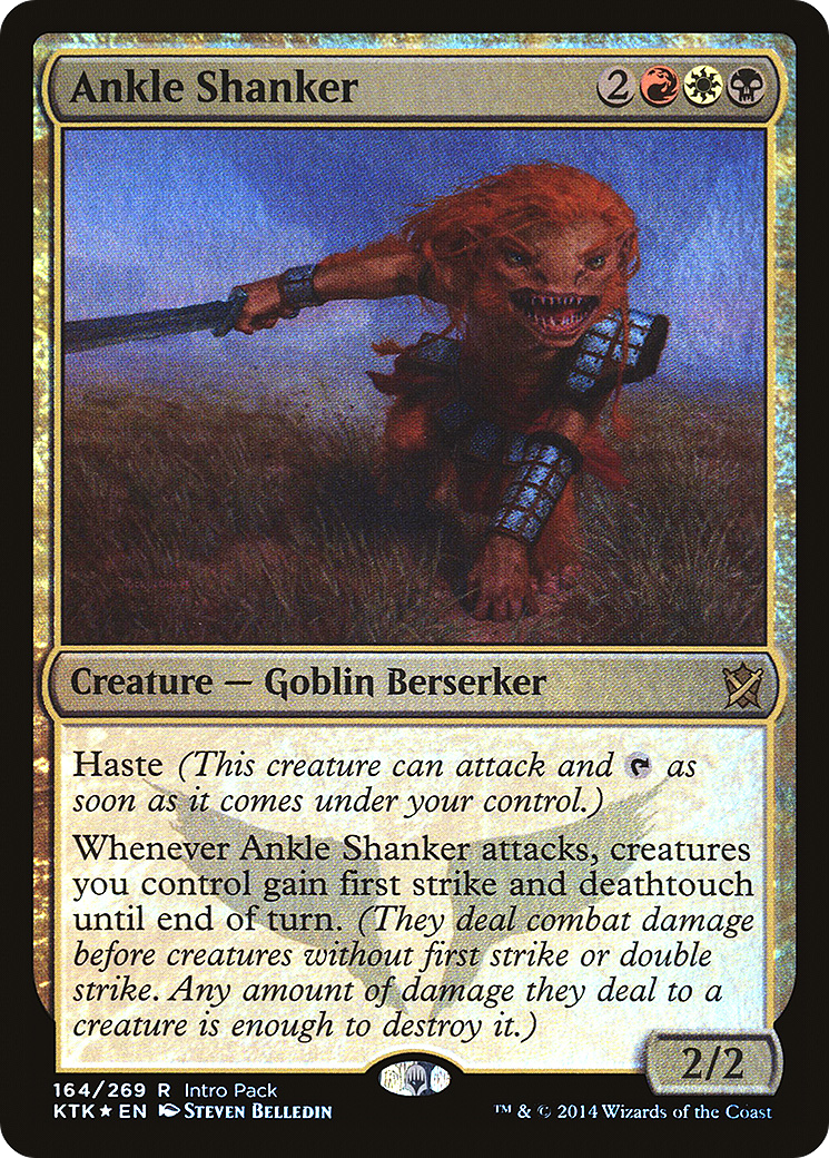 Ankle Shanker (Intro Pack) [Khans of Tarkir Promos] - Trinity Hobby