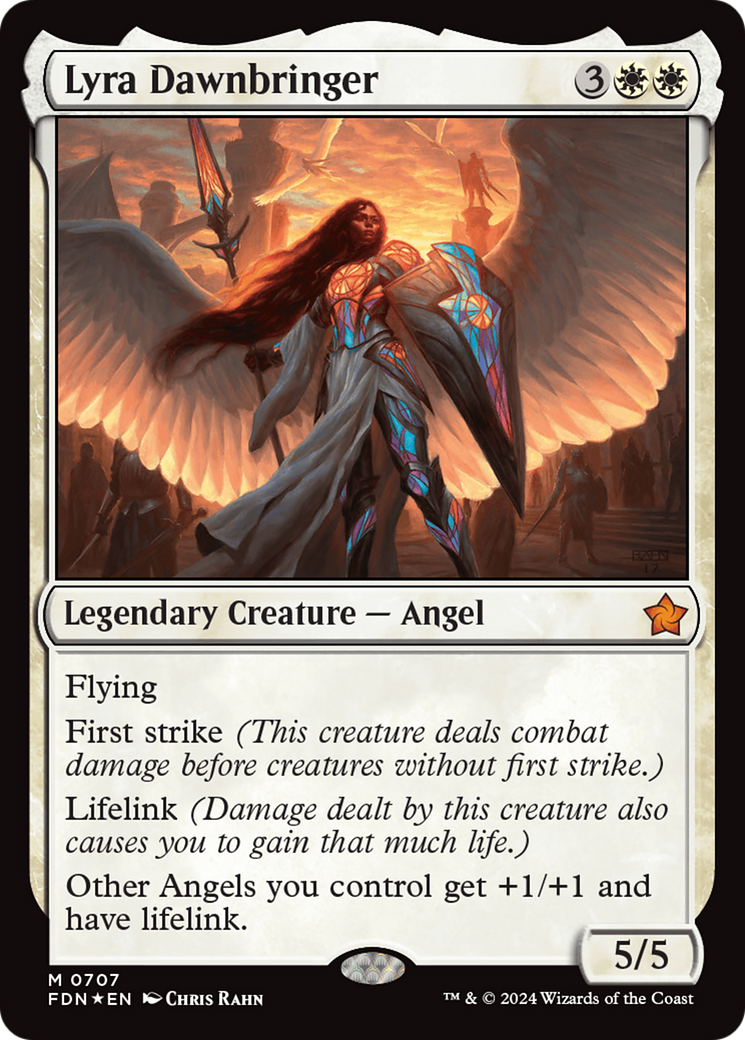 Lyra Dawnbringer [Foundations] - Trinity Hobby