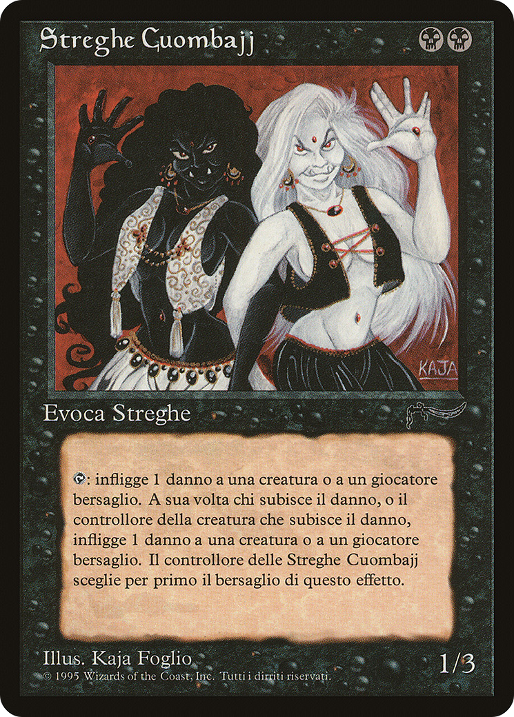 Cuombajj Witches (Italian) - "Streghe Cuomabajj" [Rinascimento] - Trinity Hobby
