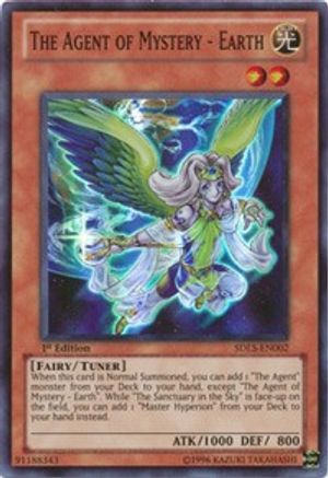 The Agent of Mystery - Earth [SDLS-EN002] Super Rare - Trinity Hobby