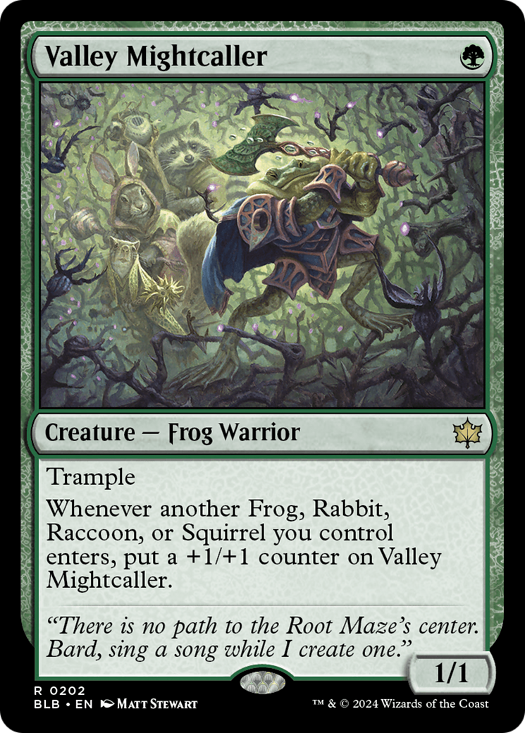 Valley Mightcaller [Bloomburrow] - Trinity Hobby