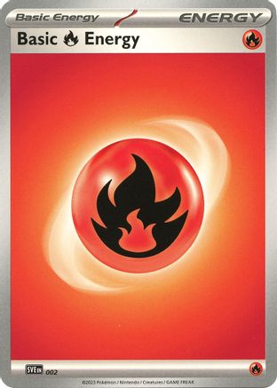 Fire Energy (002) [Scarlet & Violet: Base Set] - Trinity Hobby