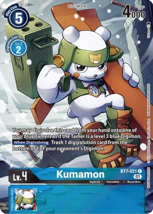 Kumamon [BT7-021] (2nd Anniversary Frontier Card) [Next Adventure Promos] - Trinity Hobby
