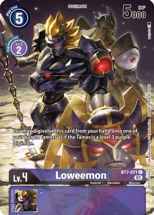Loweemon [BT7-071] (2nd Anniversary Frontier Card) [Next Adventure Promos] - Trinity Hobby