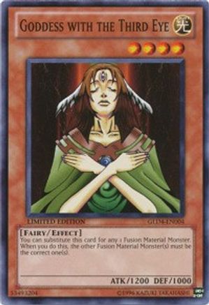 Goddess with the Third Eye [GLD4-EN004] Common - Trinity Hobby