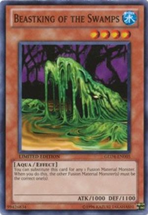 Beastking of the Swamps [GLD4-EN005] Common - Trinity Hobby