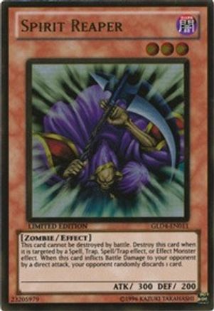 Spirit Reaper [GLD4-EN011] Gold Rare - Trinity Hobby
