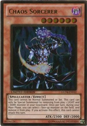 Chaos Sorcerer [GLD4-EN012] Gold Rare - Trinity Hobby