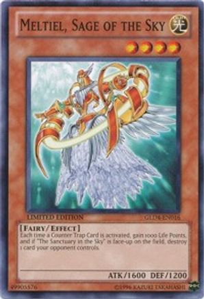 Meltiel, Sage of the Sky [GLD4-EN016] Common - Trinity Hobby