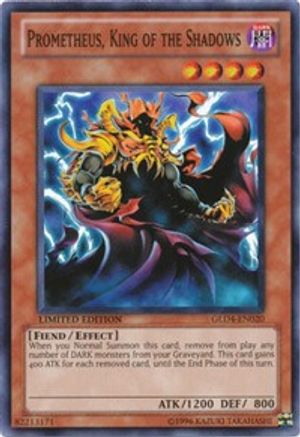 Prometheus, King of the Shadows [GLD4-EN020] Common - Trinity Hobby