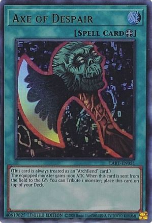 Axe of Despair [LART-EN051] Ultra Rare - Trinity Hobby