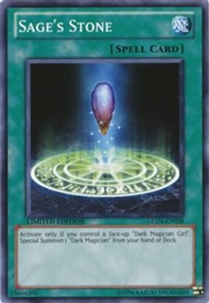 Sage's Stone [GLD4-EN038] Common - Trinity Hobby