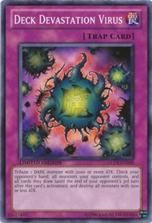 Deck Devastation Virus [GLD4-EN049] Common - Trinity Hobby