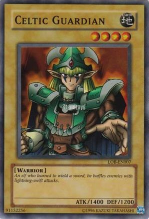 Celtic Guardian [LOB-EN007] - Legend of Blue Eyes White Dragon (Worldwide English) Unlimited - Super Rare - Trinity Hobby