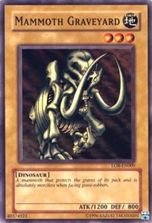 Mammoth Graveyard [LOB-EN009] - Legend of Blue Eyes White Dragon (Worldwide English) Unlimited - Common / Short Print - Trinity Hobby