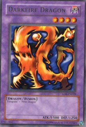 Darkfire Dragon [LOB-EN019] Rare - Trinity Hobby