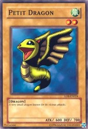Petit Dragon [LOB-EN024] - Legend of Blue Eyes White Dragon (Worldwide English) Unlimited - Common / Short Print - Trinity Hobby