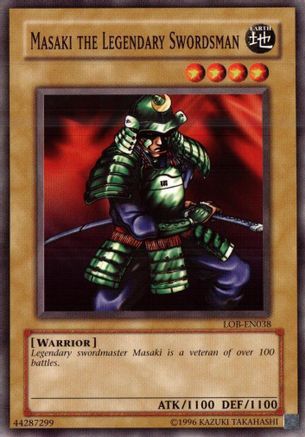 Masaki the Legendary Swordsman [LOB-EN038] Common - Trinity Hobby