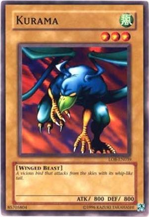 Kurama [LOB-EN039] - Legend of Blue Eyes White Dragon (Worldwide English) Unlimited - Common / Short Print - Trinity Hobby