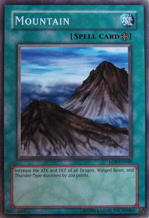 Mountain [LOB-EN048] Common - Trinity Hobby