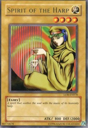 Spirit of the Harp [LOB-EN078] Rare - Trinity Hobby