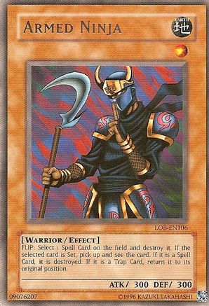 Armed Ninja [LOB-EN106] Rare - Trinity Hobby