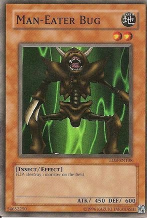 Man-Eater Bug [LOB-EN108] - Legend of Blue Eyes White Dragon (Worldwide English) Unlimited - Super Rare - Trinity Hobby