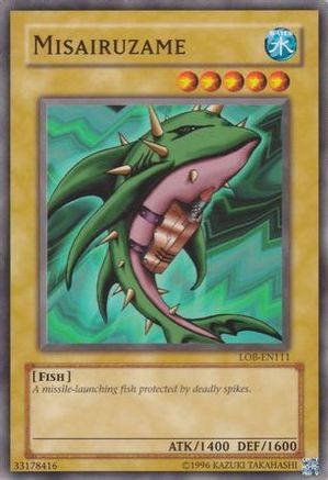 Misairuzame [LOB-EN111] - Legend of Blue Eyes White Dragon (Worldwide English) Unlimited - Common / Short Print - Trinity Hobby