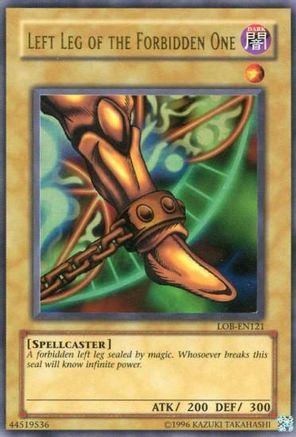Left Leg of the Forbidden One [LOB-EN121] Ultra Rare - Trinity Hobby