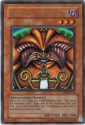 Exodia the Forbidden One [LOB-EN124] Ultra Rare - Trinity Hobby