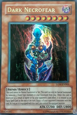 Dark Necrofear [LON-EN065] Ultra Rare - Trinity Hobby