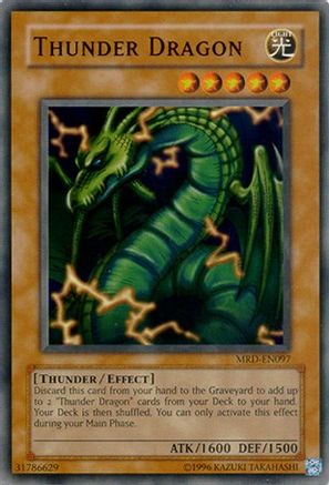 Thunder Dragon [MRD-EN097] Short Print - Trinity Hobby