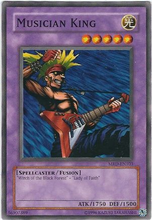 Musician King [MRD-EN103] Common - Trinity Hobby