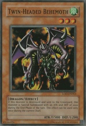 Twin-Headed Behemoth [LOD-EN063] Super Rare - Trinity Hobby