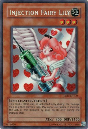Injection Fairy Lily [LOD-EN100] Secret Rare - Trinity Hobby