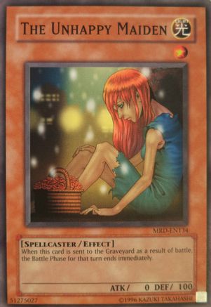 The Unhappy Maiden [MRD-EN134] Short Print - Trinity Hobby