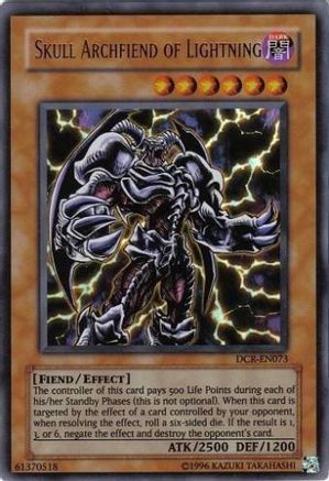 Skull Archfiend of Lightning [DCR-EN073] Ultra Rare - Trinity Hobby