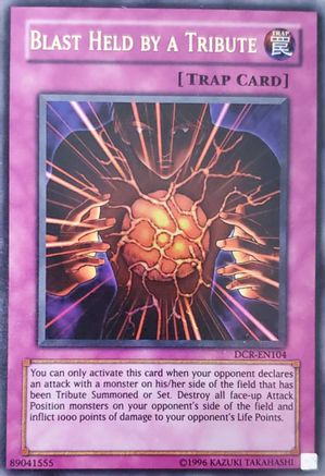 Blast Held by a Tribute [DCR-EN104] Ultra Rare - Trinity Hobby