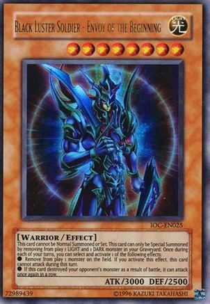 Black Luster Soldier - Envoy of the Beginning [IOC-EN025] Ultra Rare - Trinity Hobby