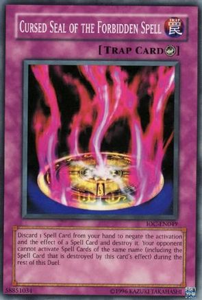 Cursed Seal of the Forbidden Spell [IOC-EN049] Common - Trinity Hobby