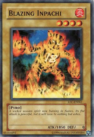 Blazing Inpachi [IOC-EN061] Common - Trinity Hobby